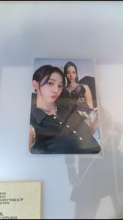 aespa karina girls kms特典卡