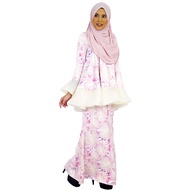 AQEELA Muslimah Wear Tent Kurung  – Pink (qk014b)