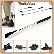 TONFASHION Shoe Puller, Retractable Adjustable Shoe Assistant, General Lazy Shoe Horn Stainless Stee