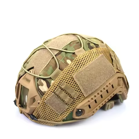 Airsoft Hunting Accessories CS War Battle Helmet Cloth Multicam Fast Helmet Cover for Ops-Core FAST 
