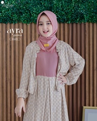 Gamis brynlee ayra // Gamis anak labella / Gamis anak rompi terpisah / gamis anak kekinian / gamis a