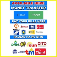 ◲ ◳ ◹ Gcash tarpaulin cash in cash out gcash rates with butas sabitan