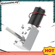 For Electronic  Compatible 5840-31ZY Copper Worm Gear Reducer Motor 12V Self-Locking 470RPM