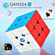 Original Gan 354 M Magnetic puzzle magic speed cube 3x3 stickerless professional Gan354 magnets spee