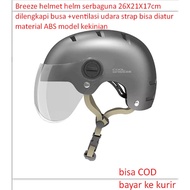Breeze helmet multi-purpose helmet 26X21X17cm equipped with foam + air vent, adjustable strap, ABS m