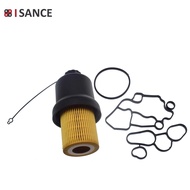 Oil Filter & Cover Cap & Gasket Seal For Audi A3 A4 TT VW Eos GTI Golf Jetta Passat 06F115408B 06D11