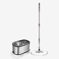 COOKX 360 Degree Rotating Household Mop Bucket Rotating Water Free Hand Wash Wet and Dry Dual-use Automatic Mop Lazy Mop Dry