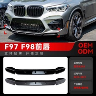 Suitable for 2019-2021 bmw bmw x3m x4m f97 f98 Front Shovel Front Lip Corner Surround Modification
