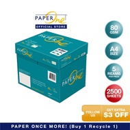 PaperOne™ Copier Paper 80gsm Copy Paper A4 [1 Box]