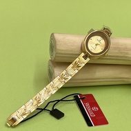 Asport jam tangan wanita Women Watch Fashion Casual Ladies Clock Gold Rhinestone wrist watch for gir