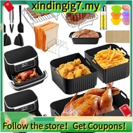 【】For  Foodi Flexdrawer 10.4 L Hot Air Fryer AF500EU AF500EUCP,Silicone Mould Airfryer Accessories