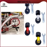 SONONIA Folding Bike Seatpost Easy Wheel EZ Wheel Roller Walking Auxiliary Easywheel