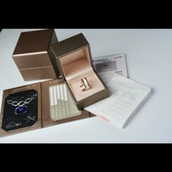 BVLGARI B.ZERO1 玫瑰金白陶瓷單環戒指55號