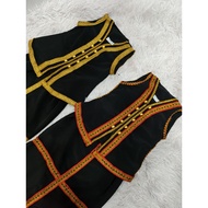 BAJU TRADISIONAL SABAH DEWASA/Borneo motif/ baju etnik sabah/modern