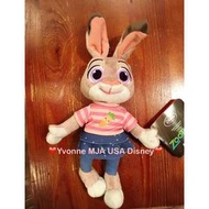 *Yvonne MJA美國代購*美國迪士尼Disney 限定正品 動物方程式(Q茱蒂Judy Hopps)(小型號)娃娃