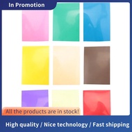 9 Piece Gel Light Filter Color Correction Colored Overlays Film Lighting Gel Filter for Film,Video,P