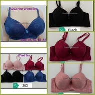 A203 Women Wired Full Coverage Bra Size 38 - 44