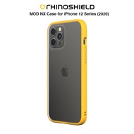 RhinoShield SG- MOD NX Series iPhone 12 mini 5.4" Case Customizable Shock Absorbent Phone Case With Transparent Back Cover