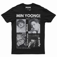 Min Yoongi BTS T-shirt Premium T-shirt (SUGA BTS T-shirt) BTS Music T-shirt
