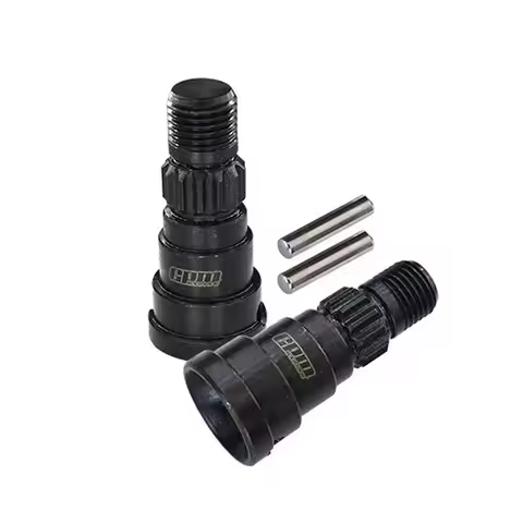 GPM Metal Steel Front Rear CVD Head Stub Axle 7768 for Traxxas 1/6 XRT 1/5 X-MAXX 6S 8S 4WD Monster 