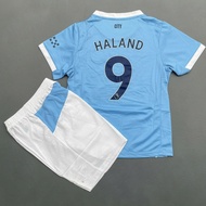 Kids Jersey Suit M4N C1TY Home 25/26 Kids Football Jersey Kids Football Suit Uniform Futsal Football