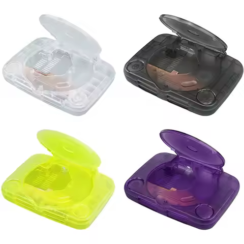 DIY Replacement Shell Transparent Game Console Case Housing Cover for PlayStation PS One PSOne All V