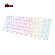 RK Royal Kludge RK837 68 Tombol Keyboard Mekanik dengan Lampu Latar RGB 60%