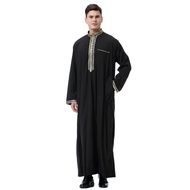 Korea Baju Raya 2024 Jubah Dress Muslimah Lelaki Budak Abaya Blouse Baju Kurung Moden Plus Size Kebaya Melayu Kaftan Men08 COD