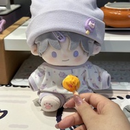 20厘米棉花娃娃可爱睡衣男娃女娃套装胖胖体衣服爬爬服20cm娃衣24.a.5