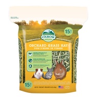 หญ้าออชาร์ด พรีเมี่ยม-Oxbow ORCHARD GRASS HAY 425 กรัม