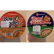 Nongshim Bowl Noodle Hot &amp; Spicy/Bowl Kimchi Noodle Soup