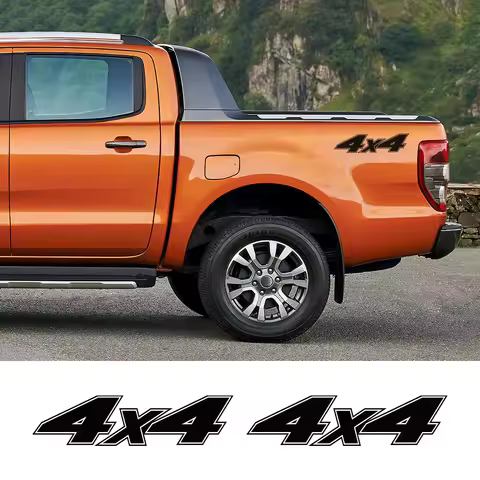 Car Stickers Pickup 4x4 Vinyl Decal For Ford Ranger Raptor Isuzu Dmax Nissan NAVARA Toyota Hilux VW 