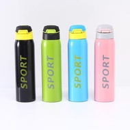 500ml Stainless Steel SUS 304 Anti-Spill Sports Straw tumbler / Thermos Bottle Hot & Cold -681 7D