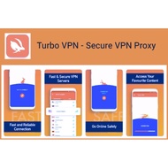 👑Premium Turbo VPN Package -Turbo VPN Pro Apps Fast, Secure, and Unlimited"
