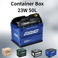 RAYS Official Container Box 23S 20L Foldable Storage Box