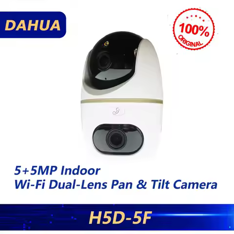 Dahua Original H5D-5F 5+5MP Indoor Wi-Fi Dual-Lens Pan & Tilt Camera