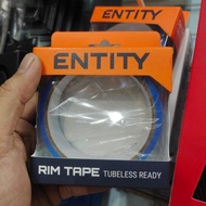 RIM TAPE SEPEDA ROADBIKE ENTITY TUBELESS RIM TAPE TUBLESS READY 25MM - bicycle storeku