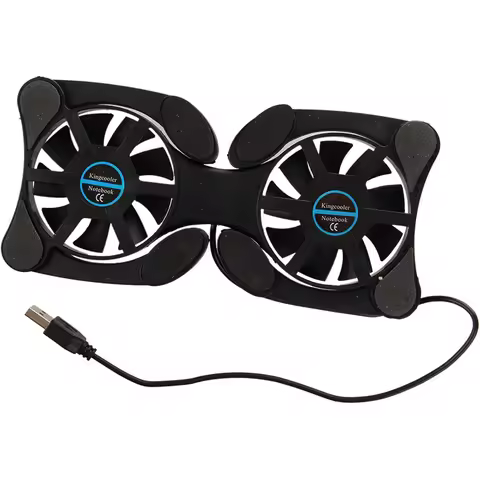 USB Mini Laptop Fan Stand Notebook Foldable Folding Fan Cooler Notebook Cooling Pad Radiator Cooler