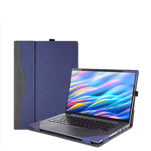 15.6" Laptop Case For Dell 15 Laptop DC15250 DC15255 Removable 2-in-1 Protective Leather Protective 