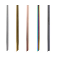 12mm Pointed End Big Metal Straw Boba Tea Bubble Tea Straw Stainless Steel Straw REUSABLE Eco Straw Assorted Color