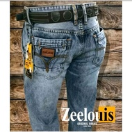 (freekaospolos)Zeelouis men's jeans, trendy/, zeelouis men's pants /zee louis official store/zee lou