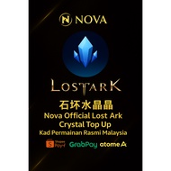 Nova Official Lost Ark Crystal Top Up | Kad Permainan Rasmi Malaysia | ShopeePayLater GrabPayLater A