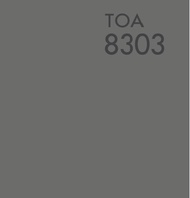 TOA Paint Duraclean A+ กึ่งเงา ภายใน ( 1กล. , 2.5กล. )( เฉดสี เทา ) สีผสม ทีโอเอ สีน้ำ สีทาอาคาร สีท