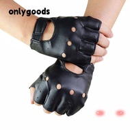 ONLYY Punk Glove  Ride Driving Leather Mittens