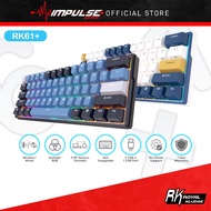 Royal Kludge RK61 Plus Rgb Mechanical Gaming Keyboard - Hot-Swap/Wired/Wireless/Bluetooth