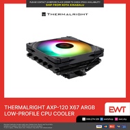 ThermalRight AXP-120 X67 Low-Profile ARGB CPU Cooler Black 100% GENUINE