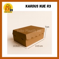 (Wholesale) Chocolate Cake Box R3 Chocolate Cake Box/ R3 Brown Cake Box/ R3 Kraft Brown Cake Box/ R3