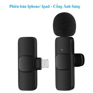 [ SALE 50% ] Micro Thu Âm K9 Không Dây Cài Áo Lọc Tiếng Ồn Cao Cấp Micro Cài Áo Cho Điện Thoại K9  M