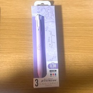 三菱 uni Jetstream Slim & Compact made in jap 三色筆（長髮公主限定款）0.38 極細魔力順滑筆