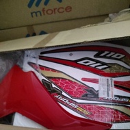 cover set sm110 R v1 original sm sport siap sticker ori